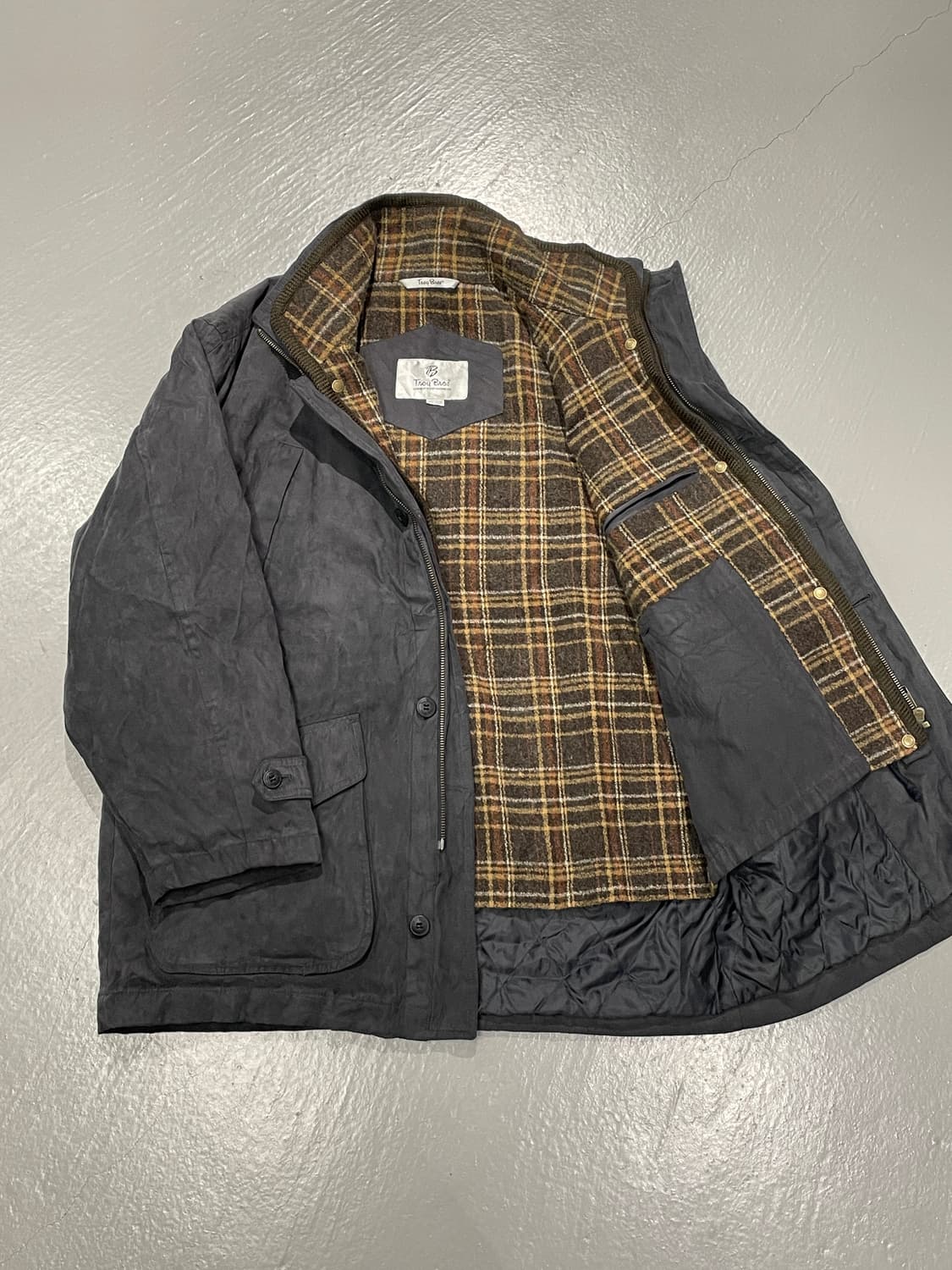 빈티지 스웨이드 헌팅 자켓 (내피 분리 가능) 상품이미지7