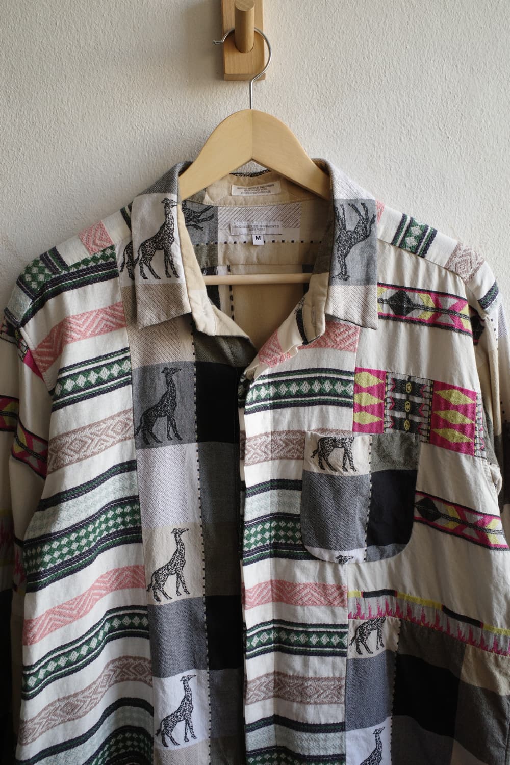 엔지니어드 가먼츠 패턴 블록 셔츠 상품이미지2