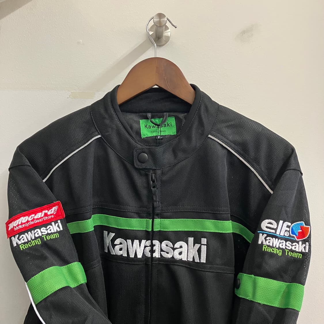 N135 가와사키 레이싱 바이커 자켓 상품이미지3