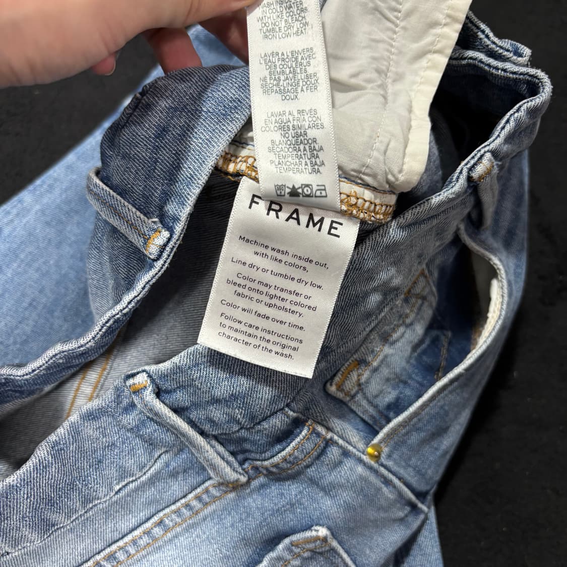 26 FRAME DENIM 프레임데님 디스트로이드 크롭 부츠컷 플레어진 상품이미지6
