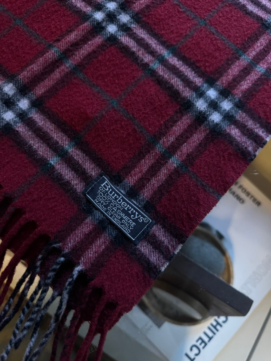 버버리 캐시미어 머플러  상품이미지10