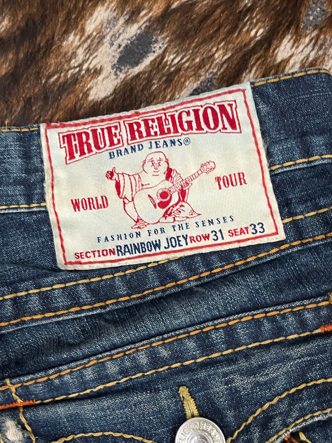 True Religion Rainbow Joey denim pants 상품이미지5