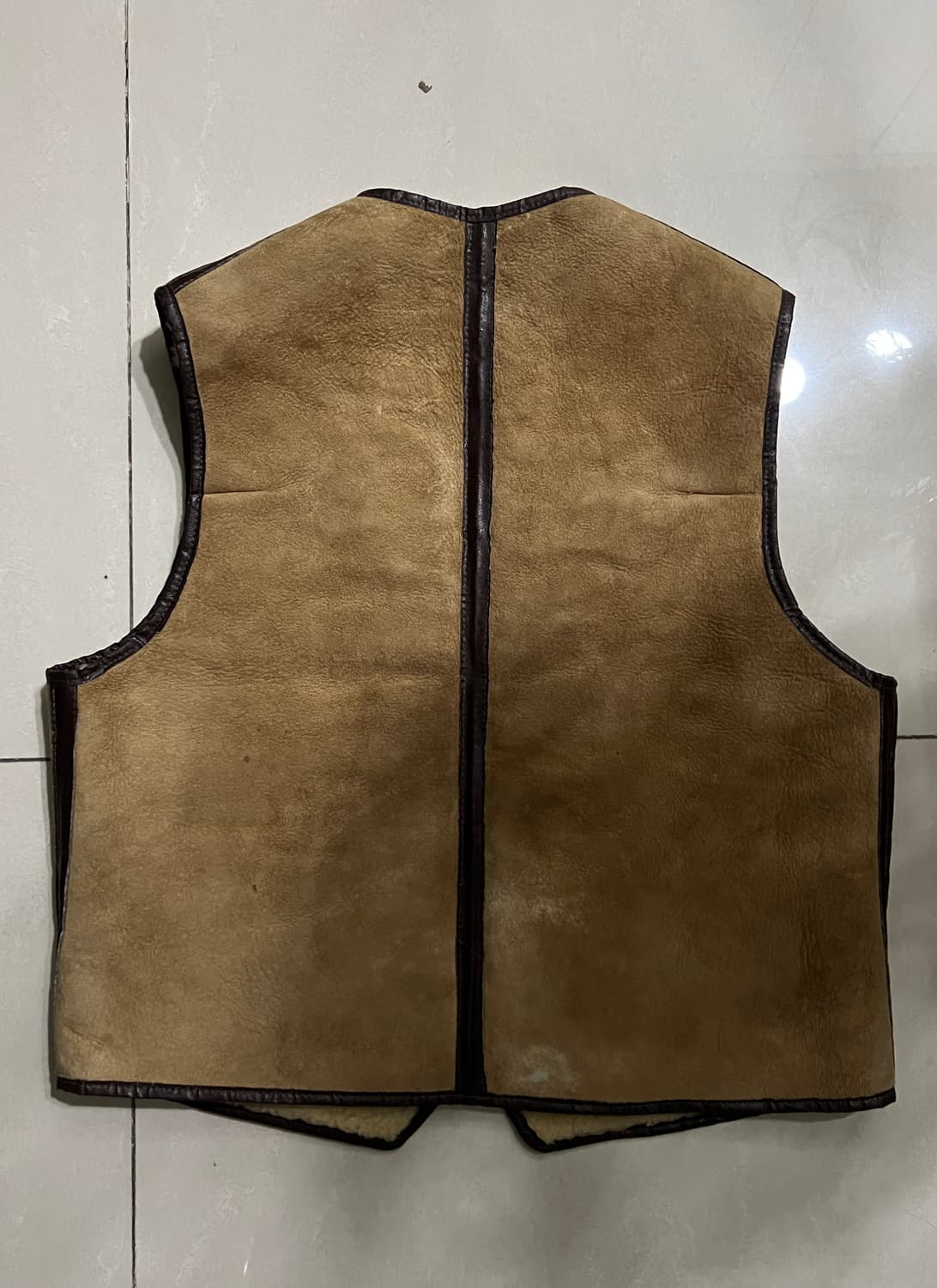 1950s French Shearling Vest  상품이미지3