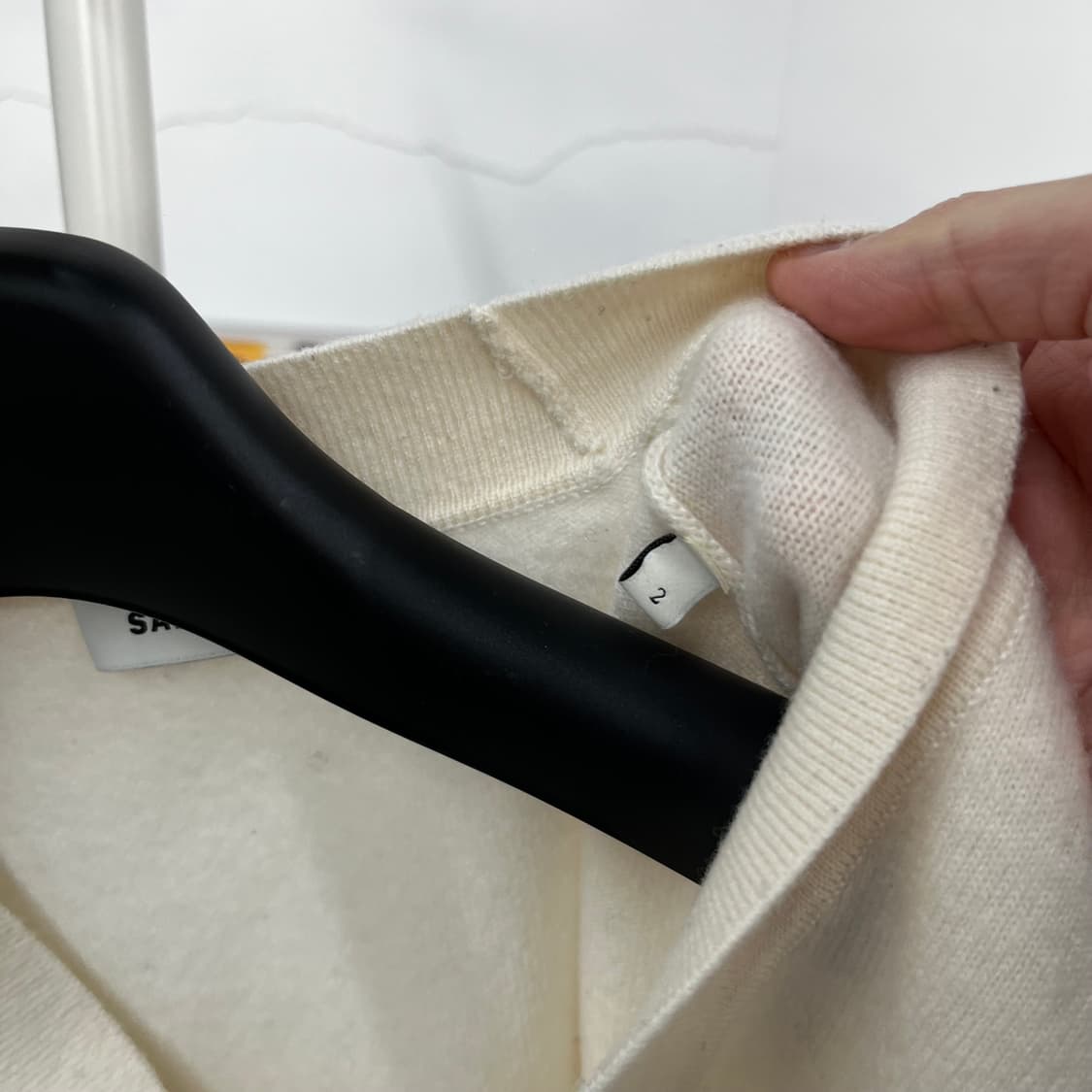 산드로 캐시미어 블렌드 니트 2 상품이미지5