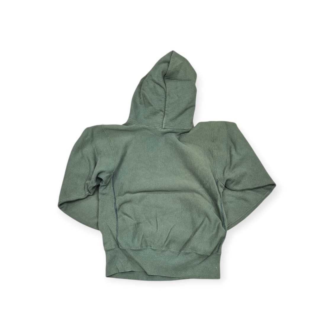 90s 챔피온 리버스위브 후드 그린 상품이미지5