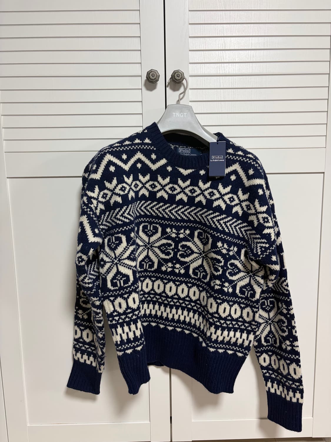 폴로 니트 m(페어아일) 상품이미지1