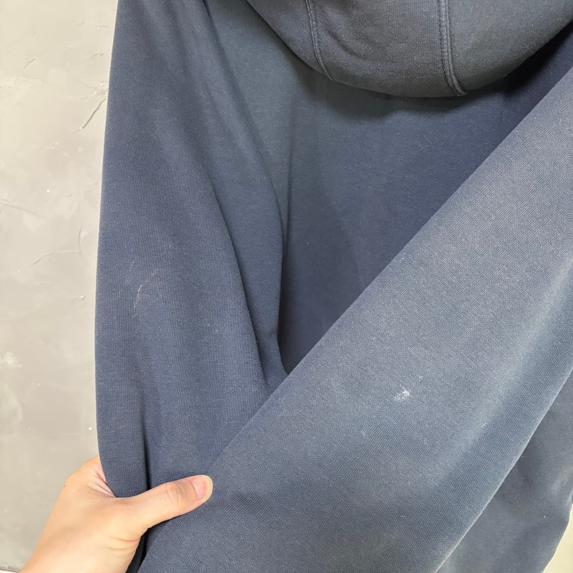 칼하트 레인 디펜더 후드집업 네이비 상품이미지4