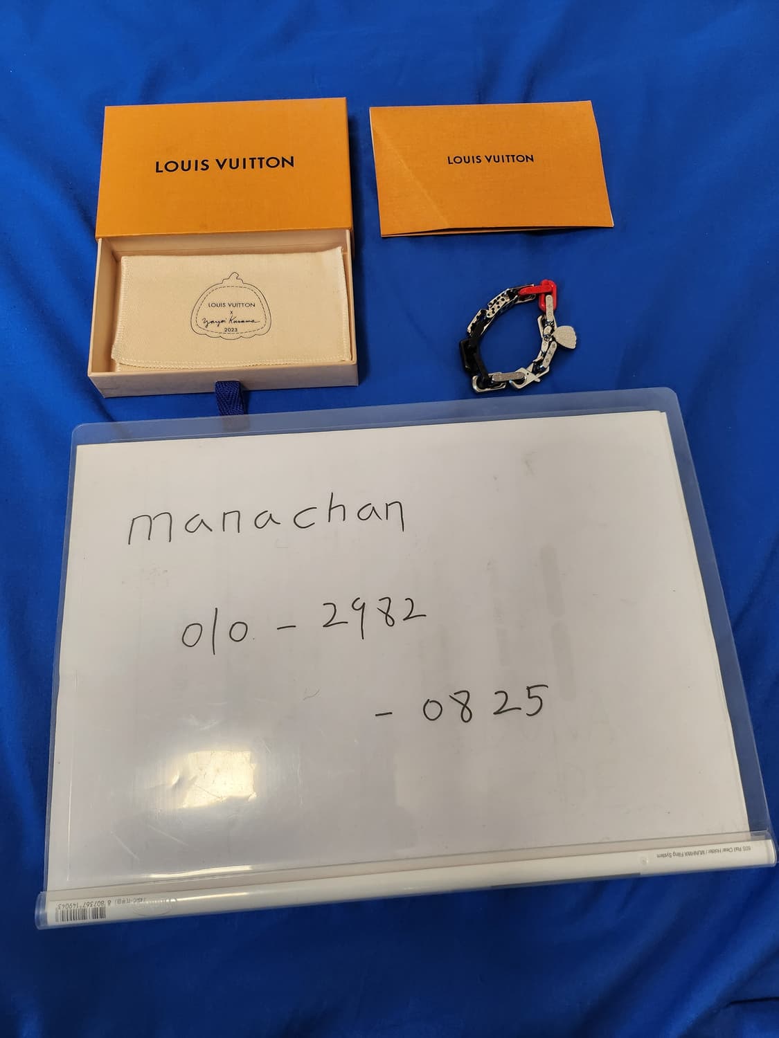 루이비통LOUIS VUITTON/쿠사마 야요이 브레이슬릿 팔찌/L 상품이미지1