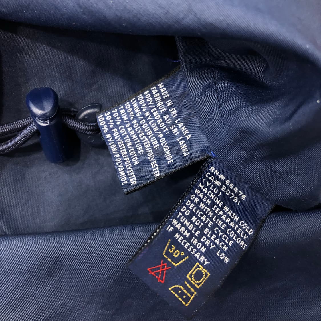 타미힐피거 빅로고 나일론 배색 바람막이 자켓 상품이미지7