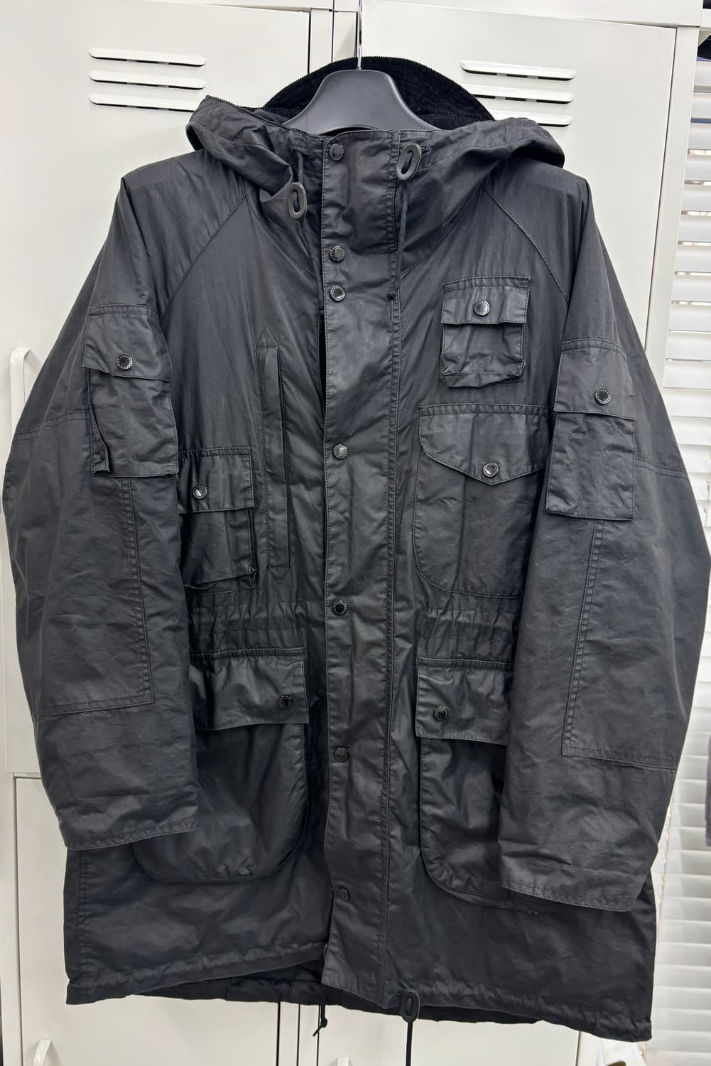 [M]엔지니어드가먼츠x바버 집파카 판매. 상품이미지1