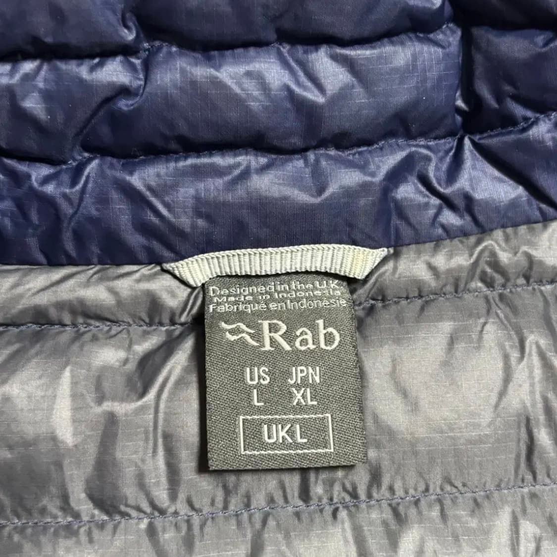 랩 마이크로라이트 딥블루 경량 패딩 상품이미지4