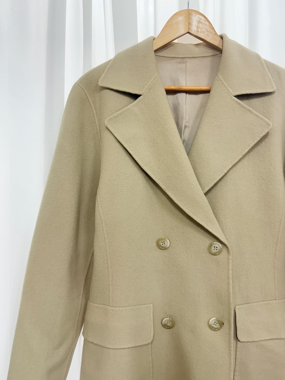 Double button wool coat 상품이미지2