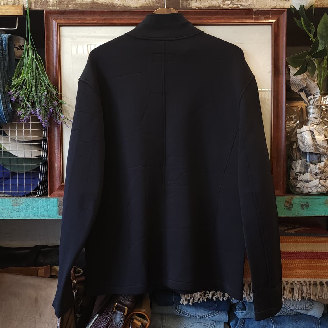 90s 폴로 진스 컴퍼니 네오프렌 다이빙 수트 바이커 자켓 XL 상품이미지2