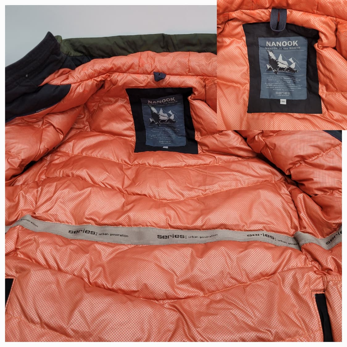 series 시리즈 빈티지 후드 패딩 자켓 / 남 100
 상품이미지9