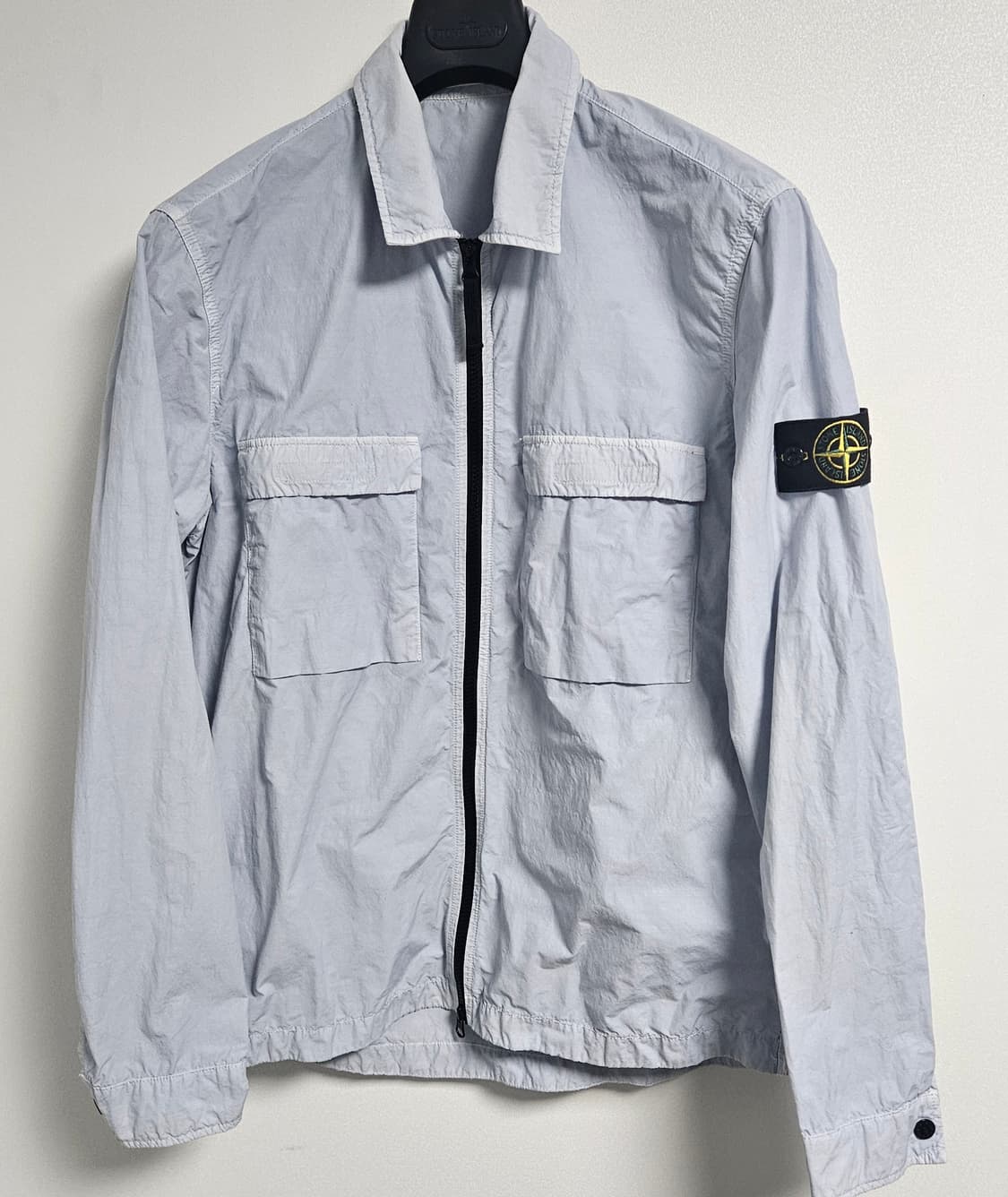 L 스톤아일랜드 나슬란 나일론 오버셔츠 자켓 상품이미지1