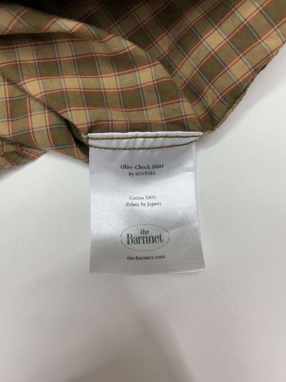 더 바넷 포켓 체크셔츠 상품이미지4