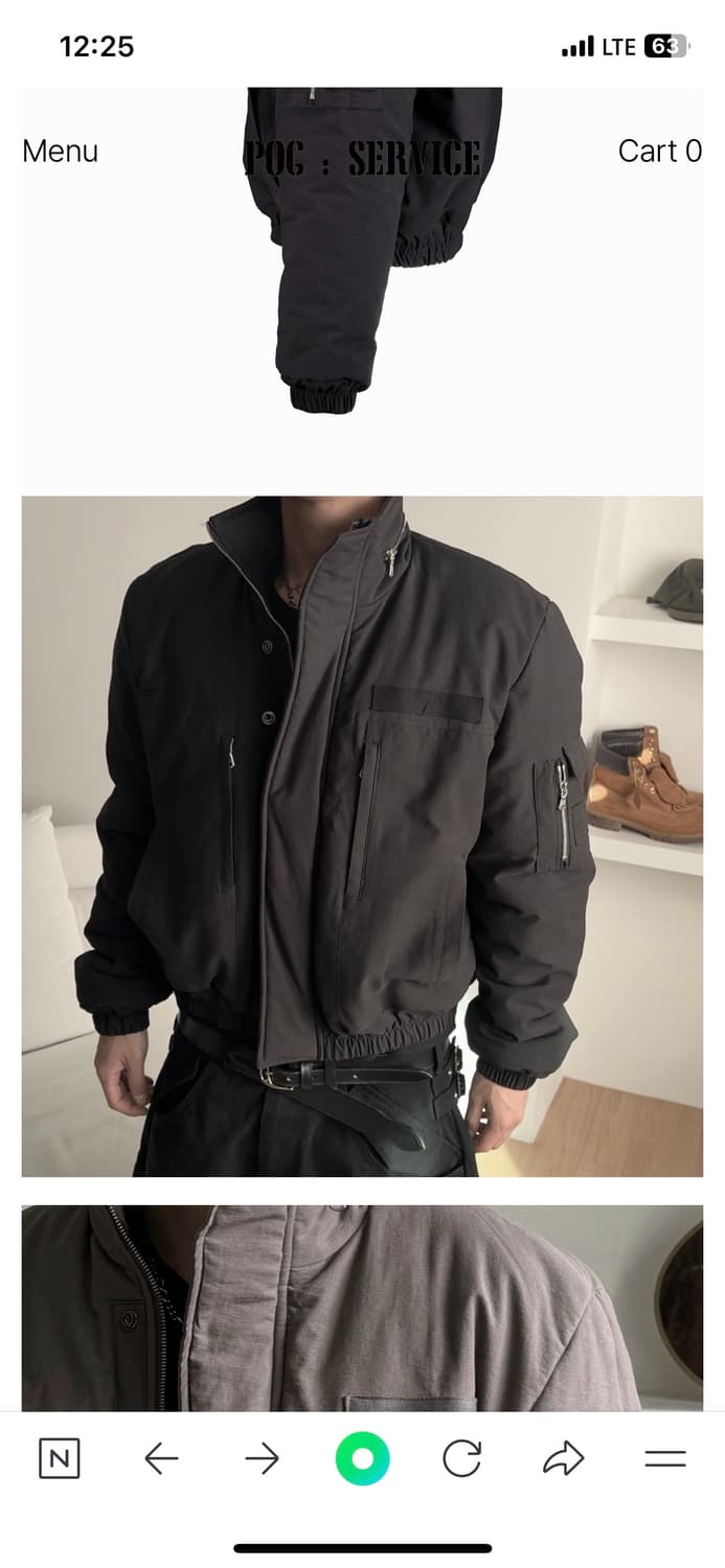 포그서비스 탱커봄버자켓2사이즈 상품이미지1