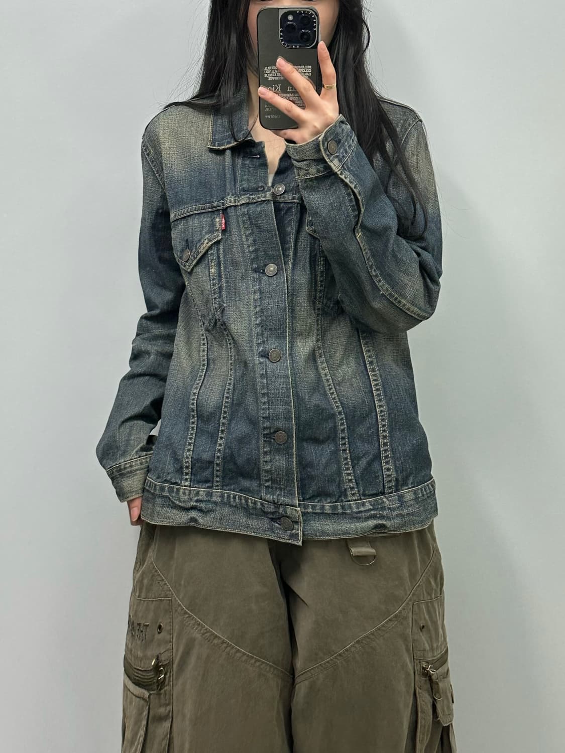 리바이스 레드탭 워싱 데님 자켓 상품이미지1