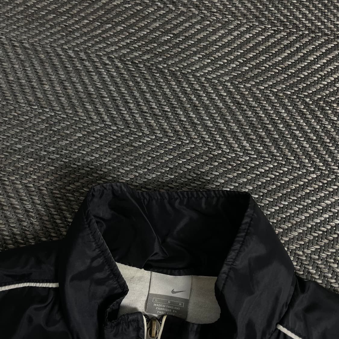 00s 나이키 올드스쿨 디테일 블랙 바람막이y 3840 상품이미지7
