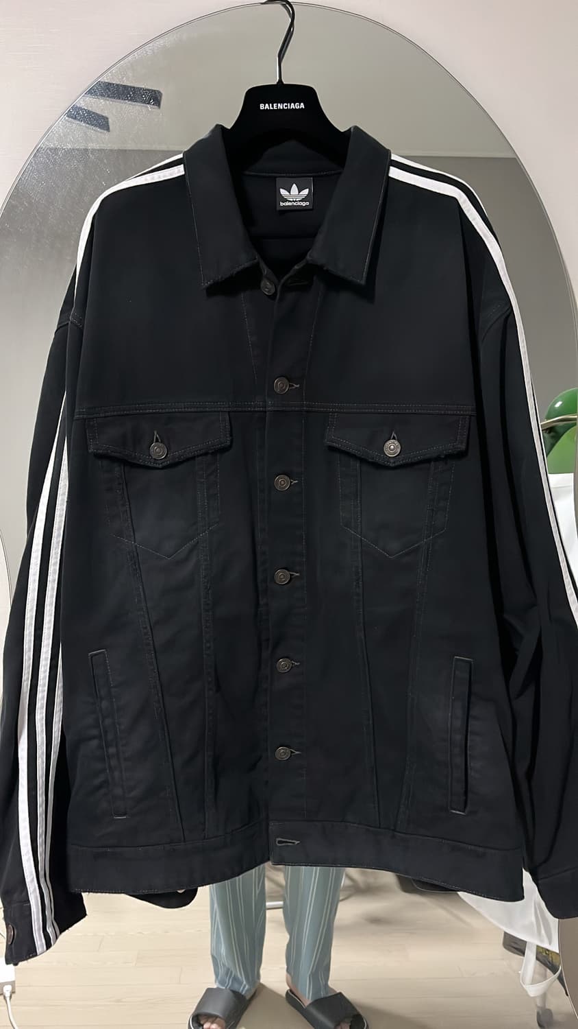 발렌시아가 아이다스 데님자켓 상품이미지1