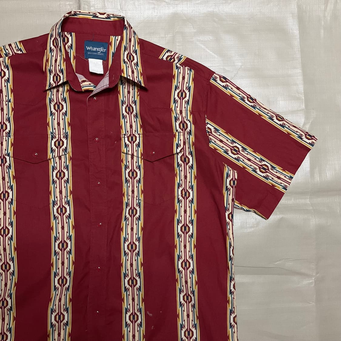 빈티지 랭글러 나바호 반팔 셔츠 상품이미지1