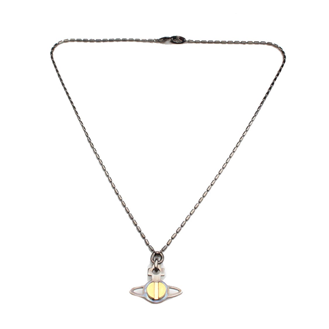 비비안 웨스트우드 금장 오알비 로고 목걸이 상품이미지2