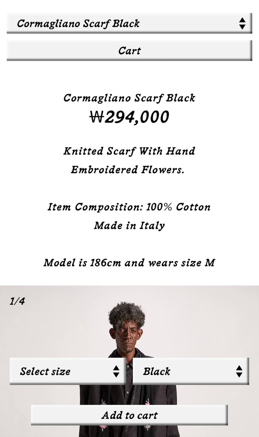 마리아노 스카프 상품이미지3