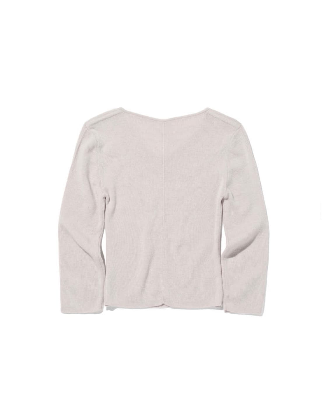 미스치프 V-NECK 3-QUARTER KNIT TOP-LIGHT PIN 상품이미지2