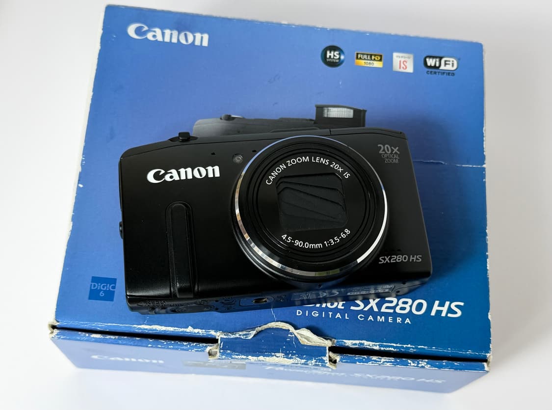 캐논 PowerShot SX280 HS 디카 풀박 상품이미지1