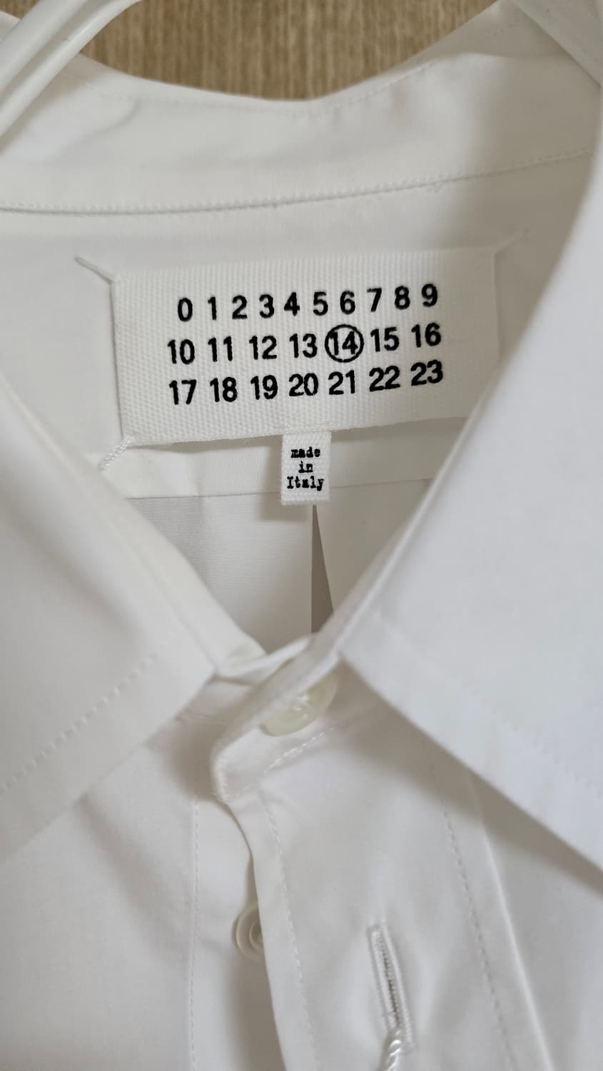 마르지엘라 슬리브 디테일 셔츠 상품이미지4