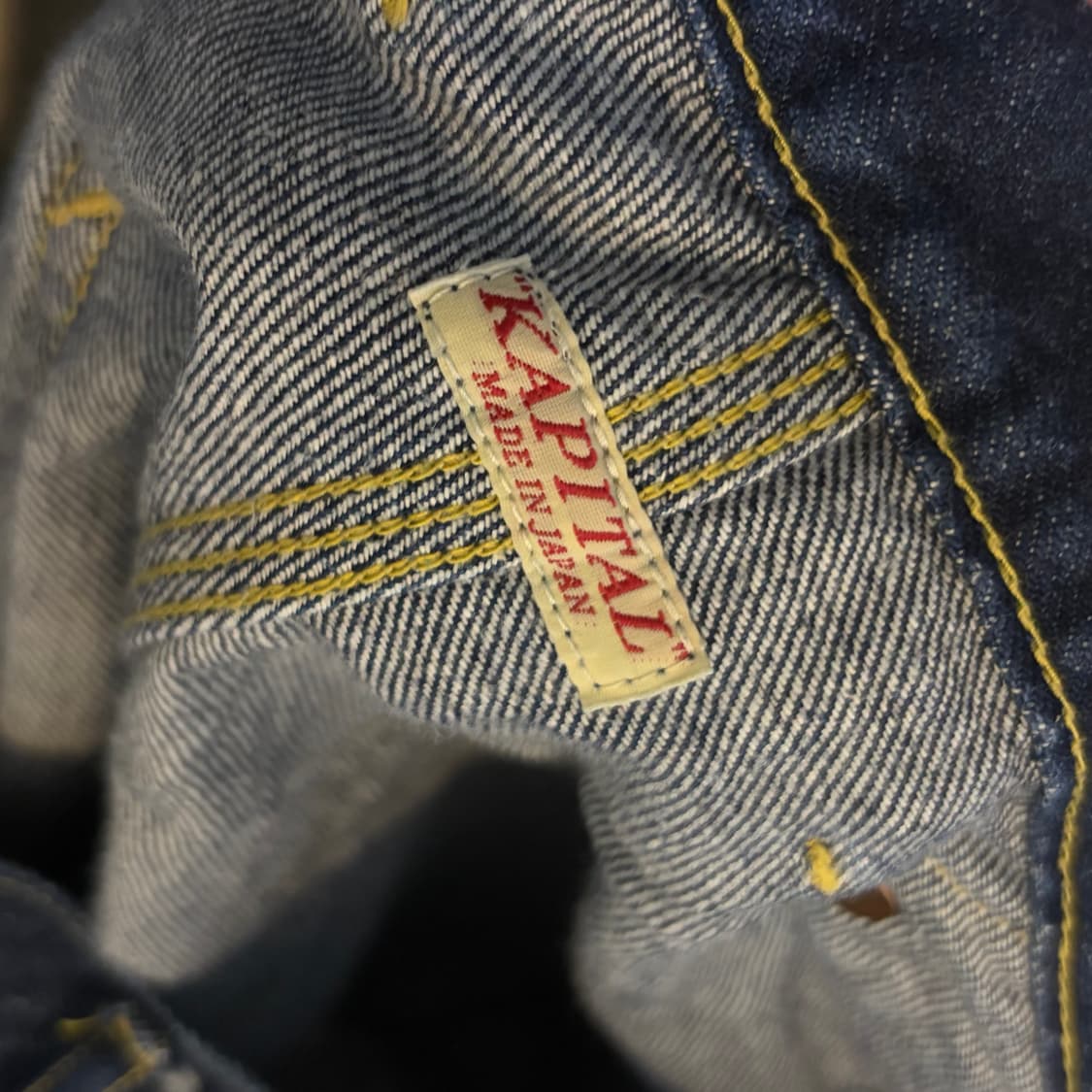 3)캐피탈 인디고 럼버팬츠 상품이미지7