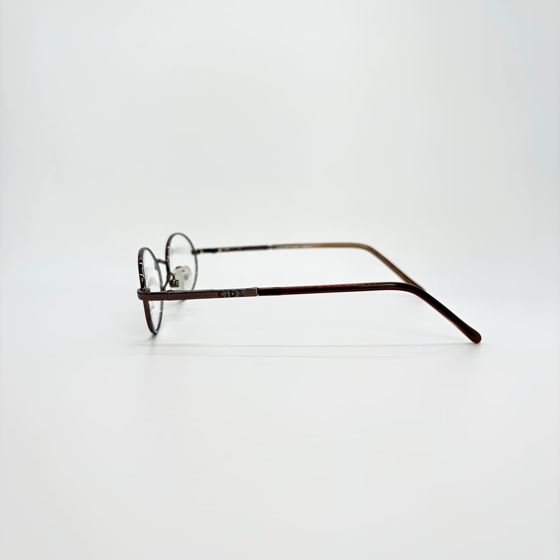 LUCE 브라운 오벌 키즈용 안경 상품이미지4