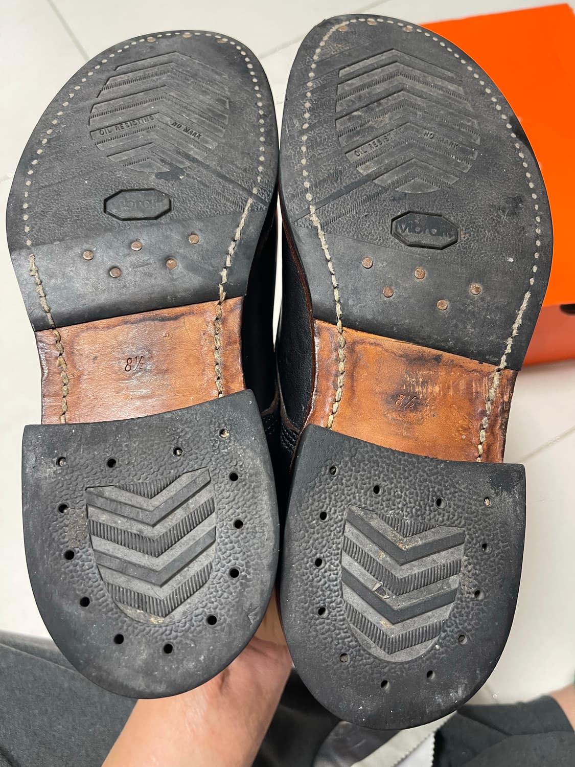 대너(Danner) 마나와D1856 일본라인 옥스포드화 블랙 8.5 상품이미지7