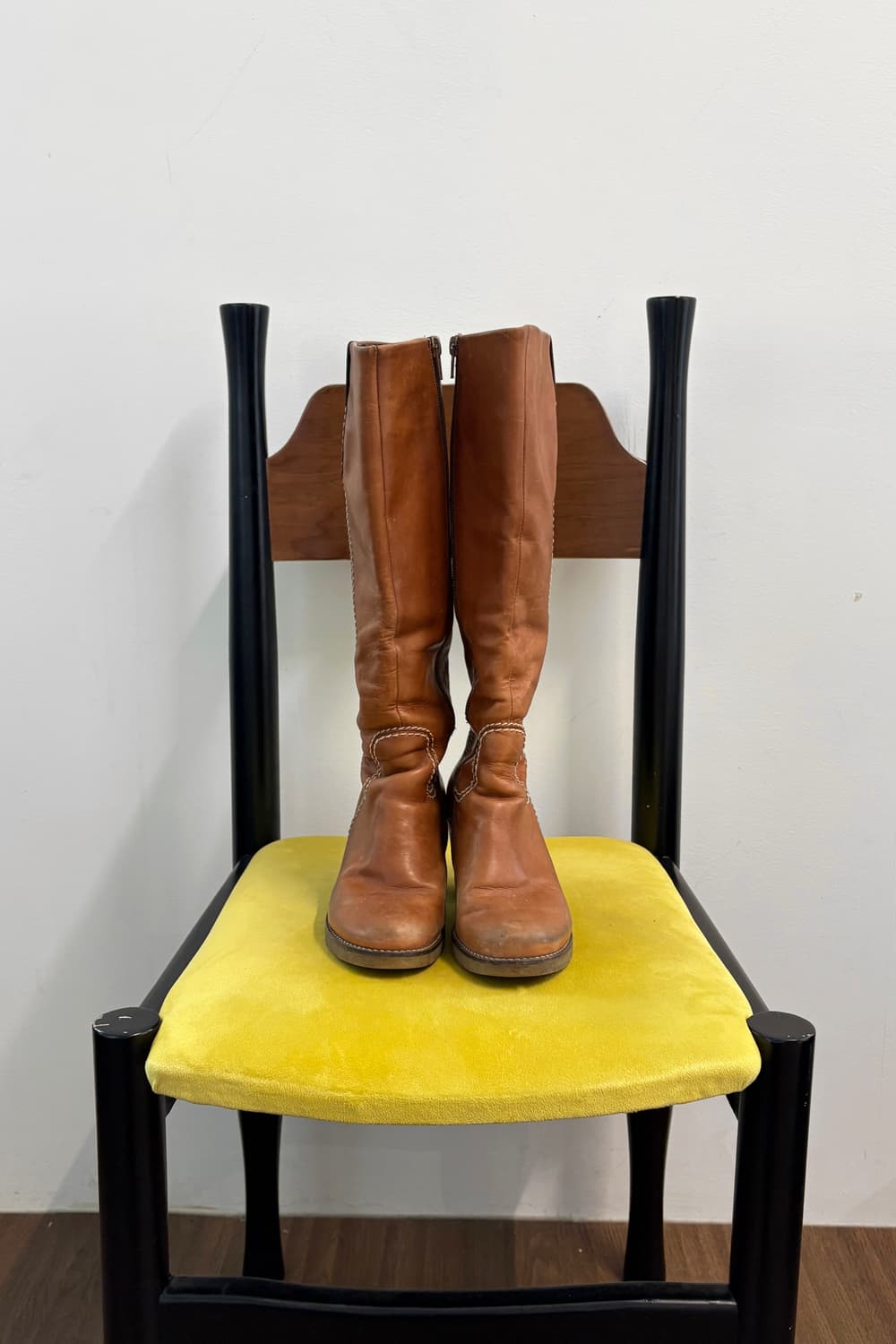 Saddle Leather Boots 상품이미지2