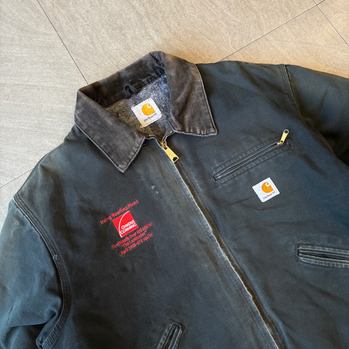 칼하트 정품 오리지널 디트로이트 블랙 자켓 상품이미지2