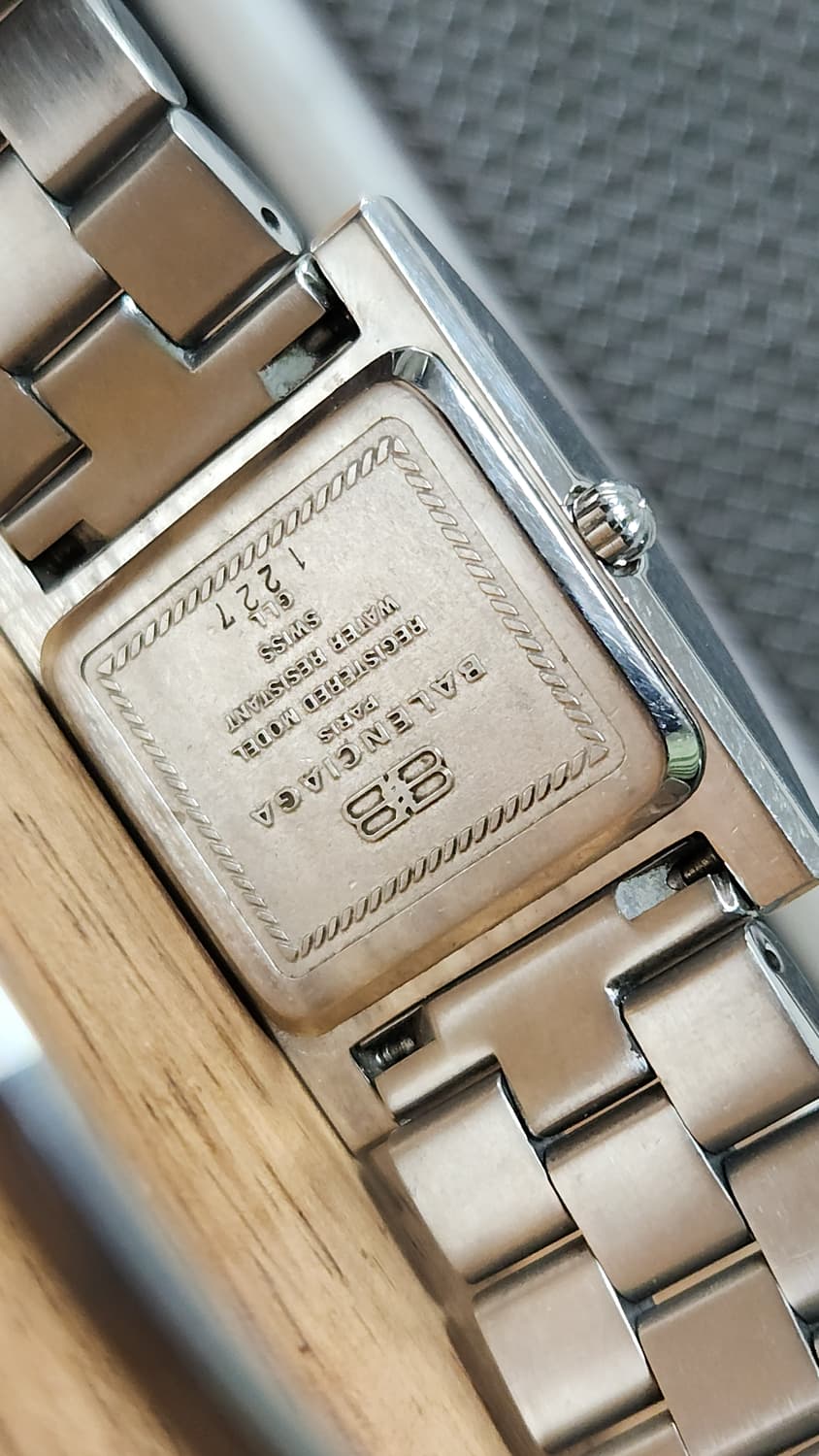 # 빈티지 발렌시아가 스퀘어 망치 여성명품시계 급처 상품이미지8