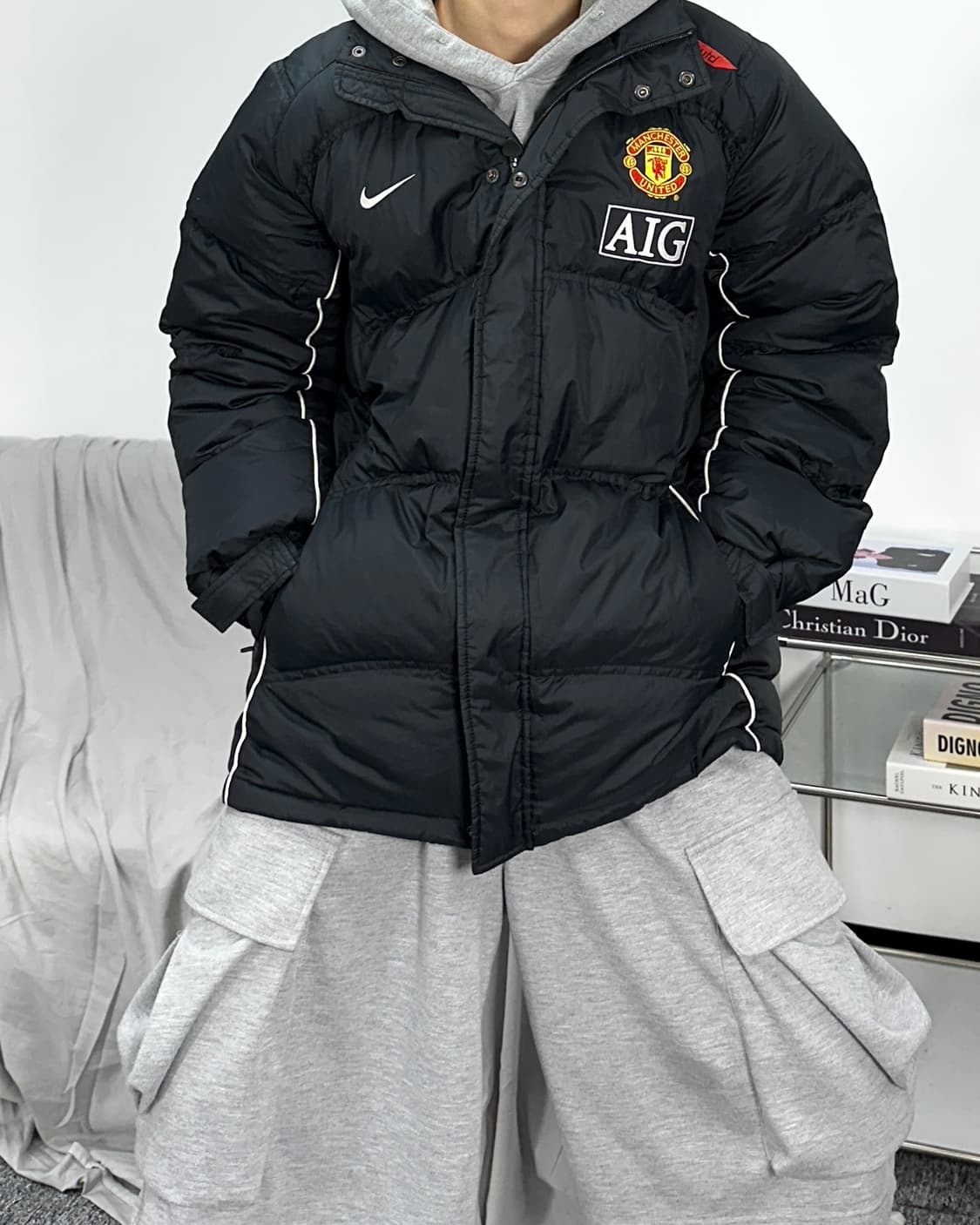 나이키 08-09 맨체스터 유나이티드 패딩 M 상품이미지1