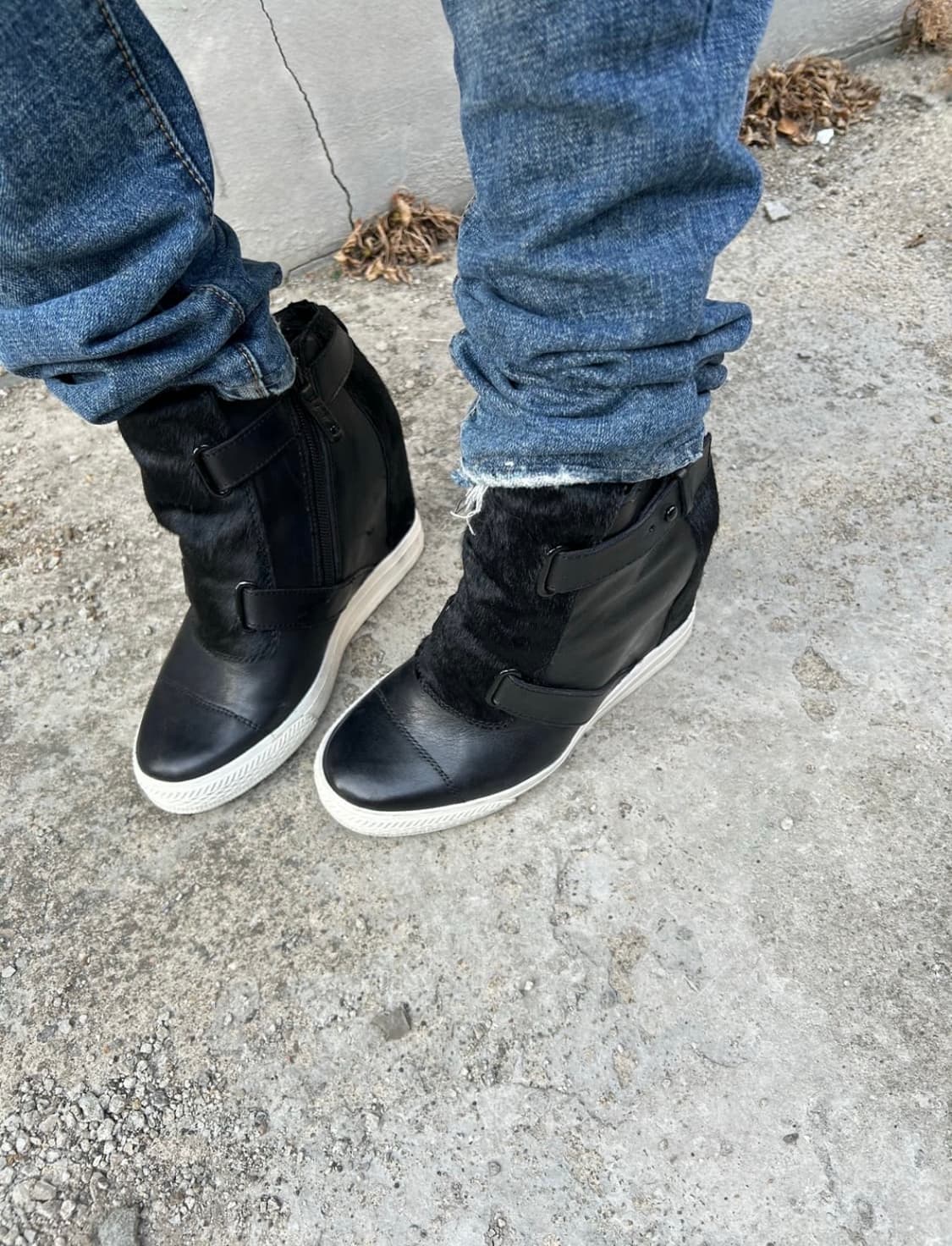 Dkny 송치 버클 웨지힐 상품이미지6