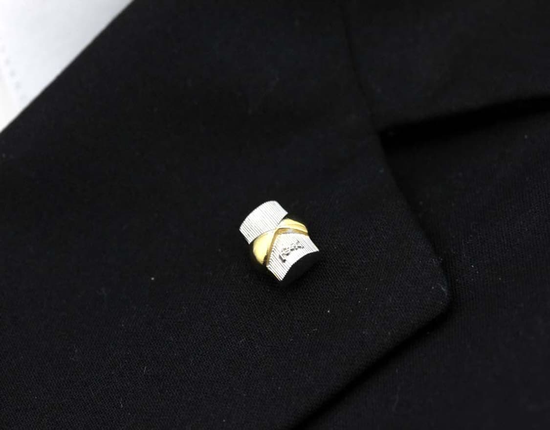 입생로랑 A-등급 남자 명품 뱃지 핀 포인트 빈티지 상품이미지5