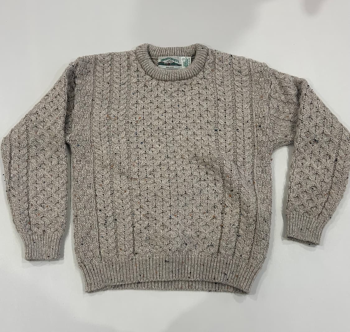 아란크래프트 피셔맨 니트 s사이즈 상품이미지1