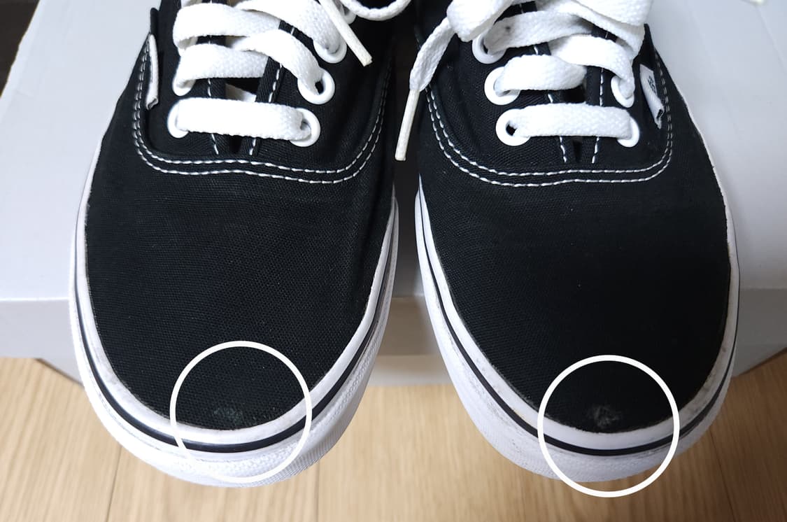 VANS 반스 어센틱 블랙 스니커즈 250 상품이미지9