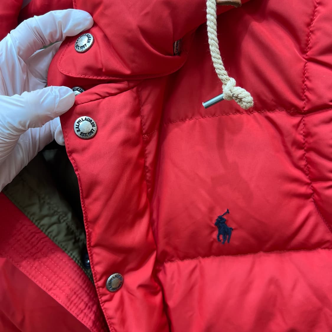 폴로 랄프로렌 후드 패딩 조끼 상품이미지3