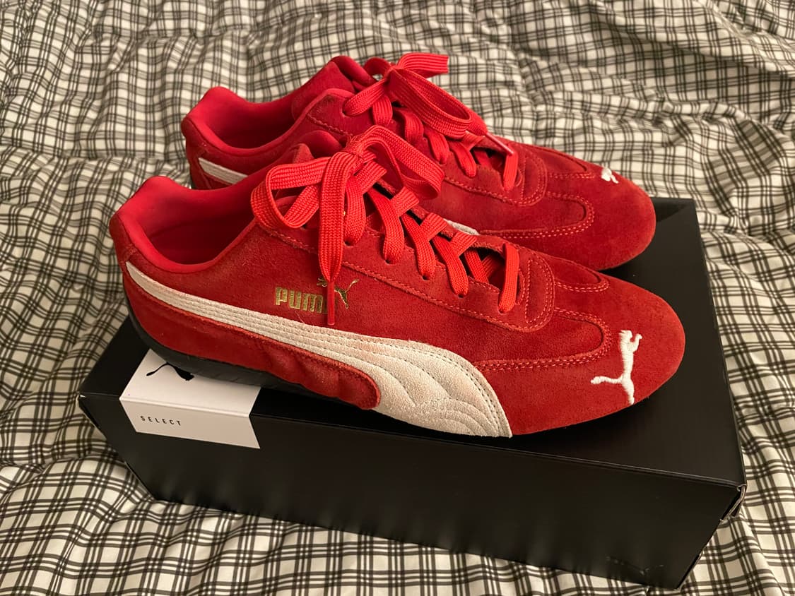 푸마 스피드캣 OG 레드 화이트 상품이미지2