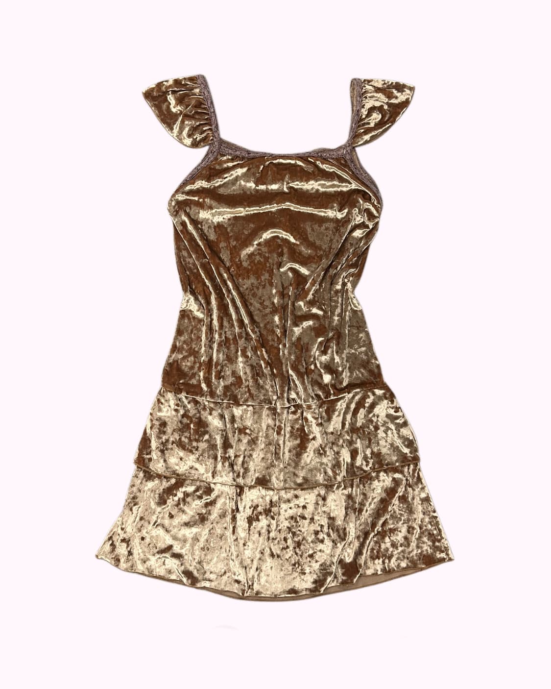 velvet lace ribbon dress 상품이미지3