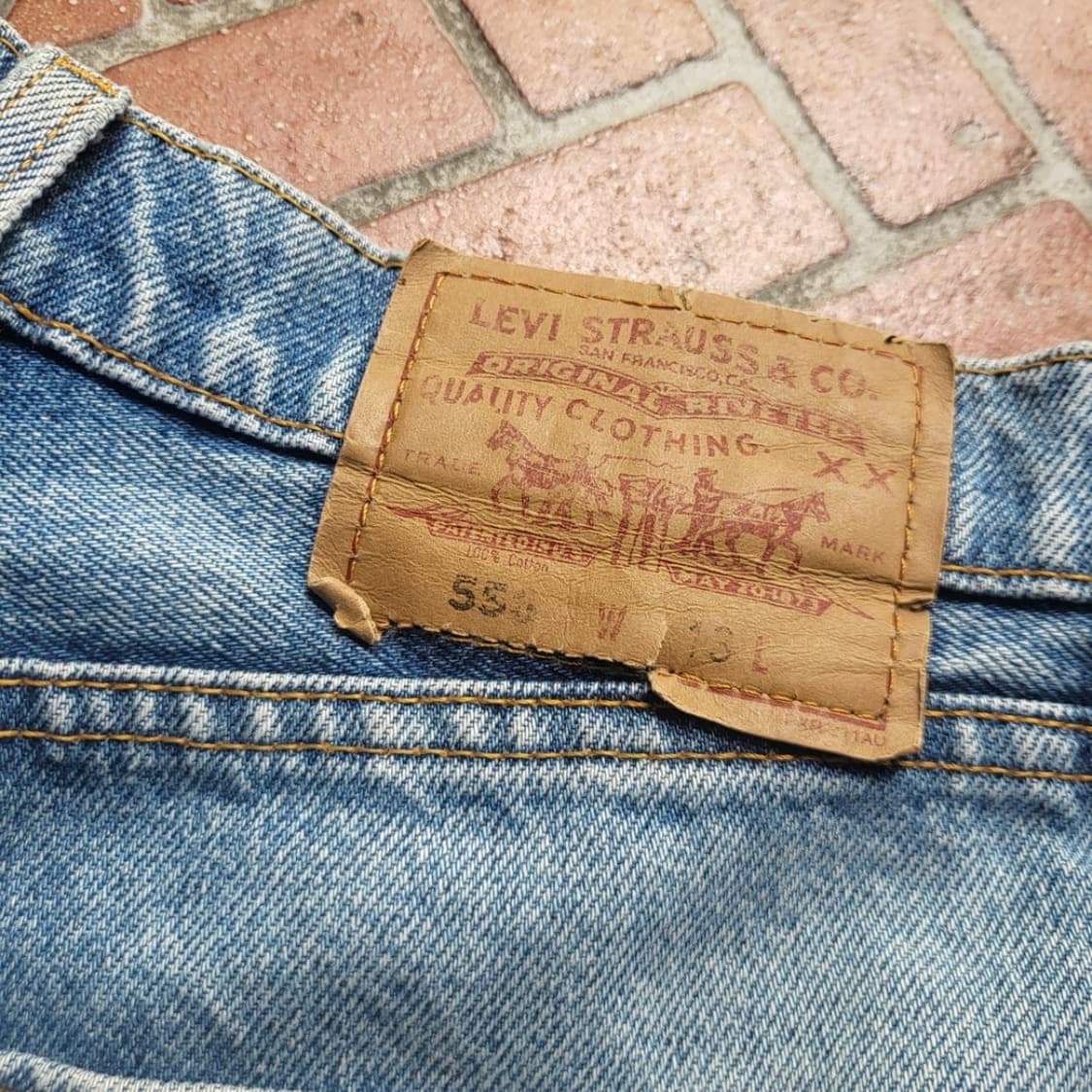 90s 리바이스 550 데님 팬츠 상품이미지6