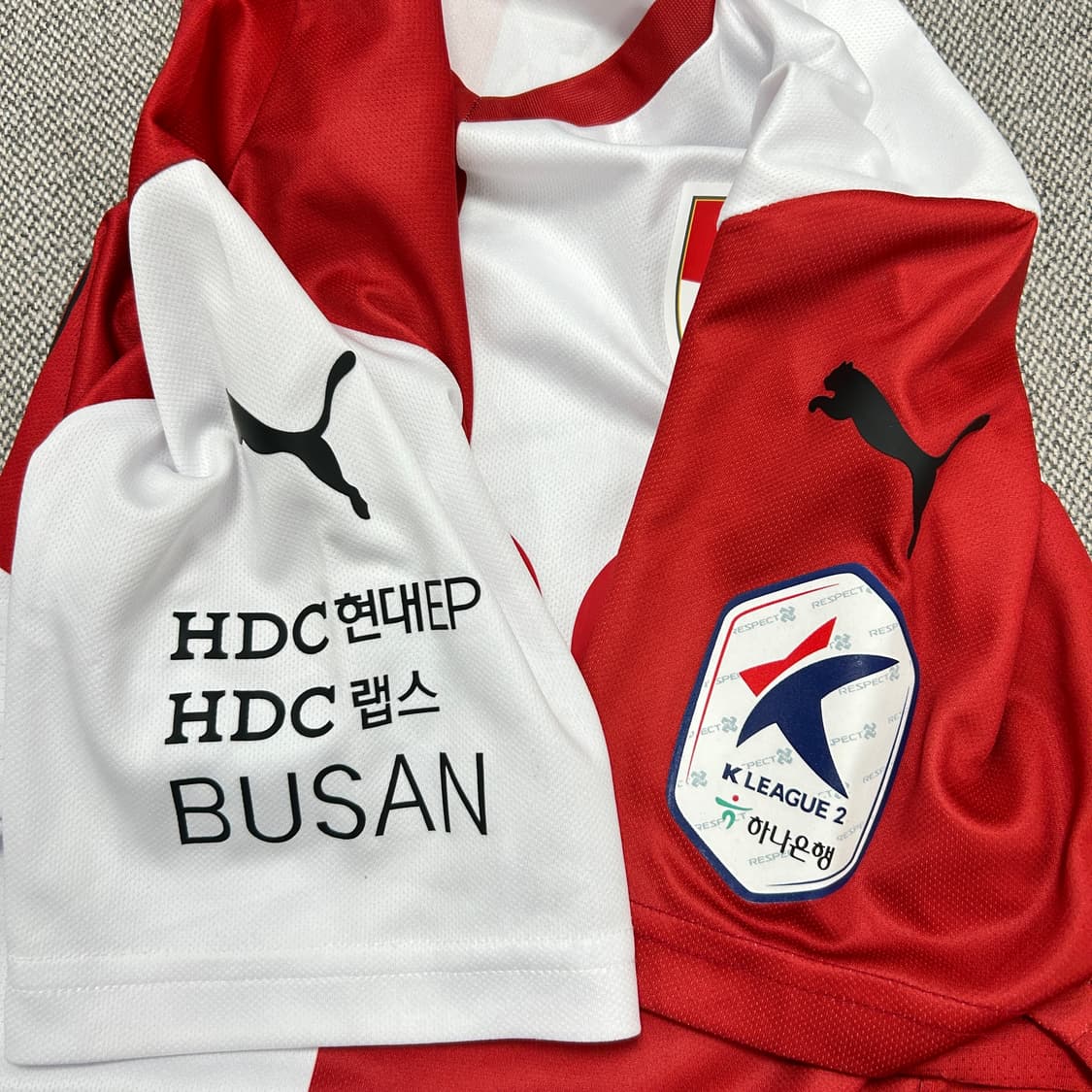 푸마 부산아이파크 김진규 유니폼(L) 상품이미지7