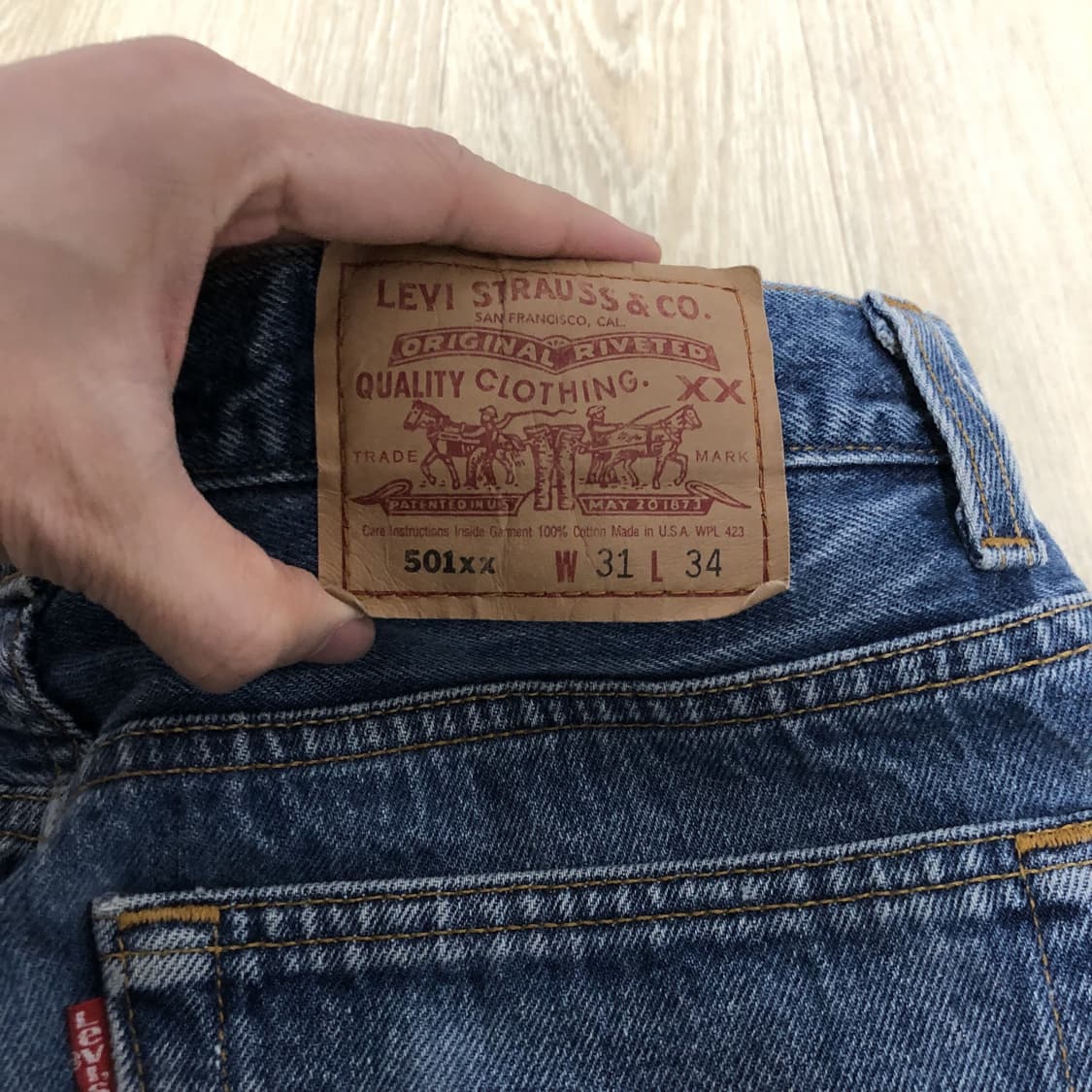 (28) 나이트웍스 nightwaks 90's 리바이스 501xx 데님 상품이미지9