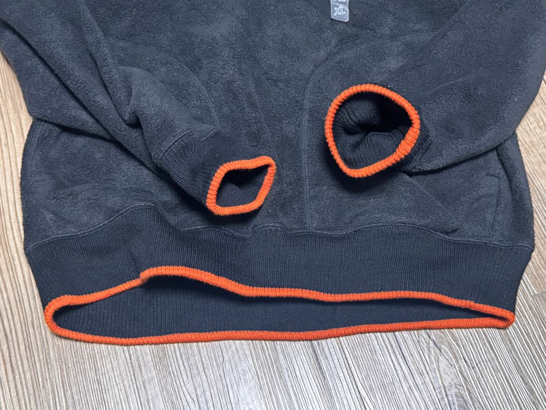 유니클로 X MLB 볼티모어 오리올스 반집업 플리스 상품이미지4