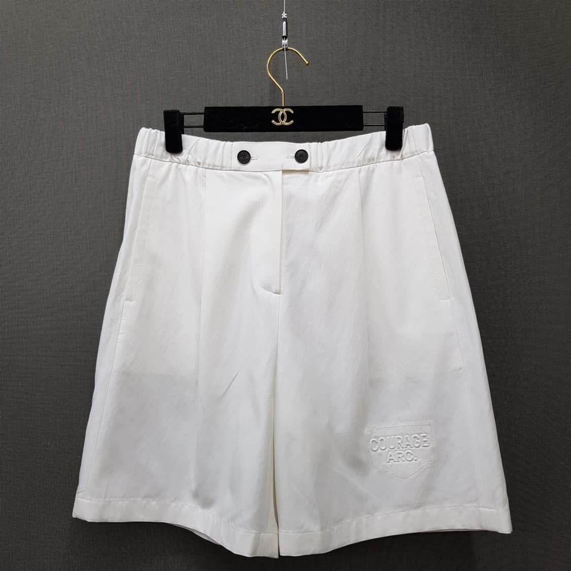 한섬 시스템 2023 레이온 블랜드 밴딩 쇼츠 67-98사이즈 상품이미지1