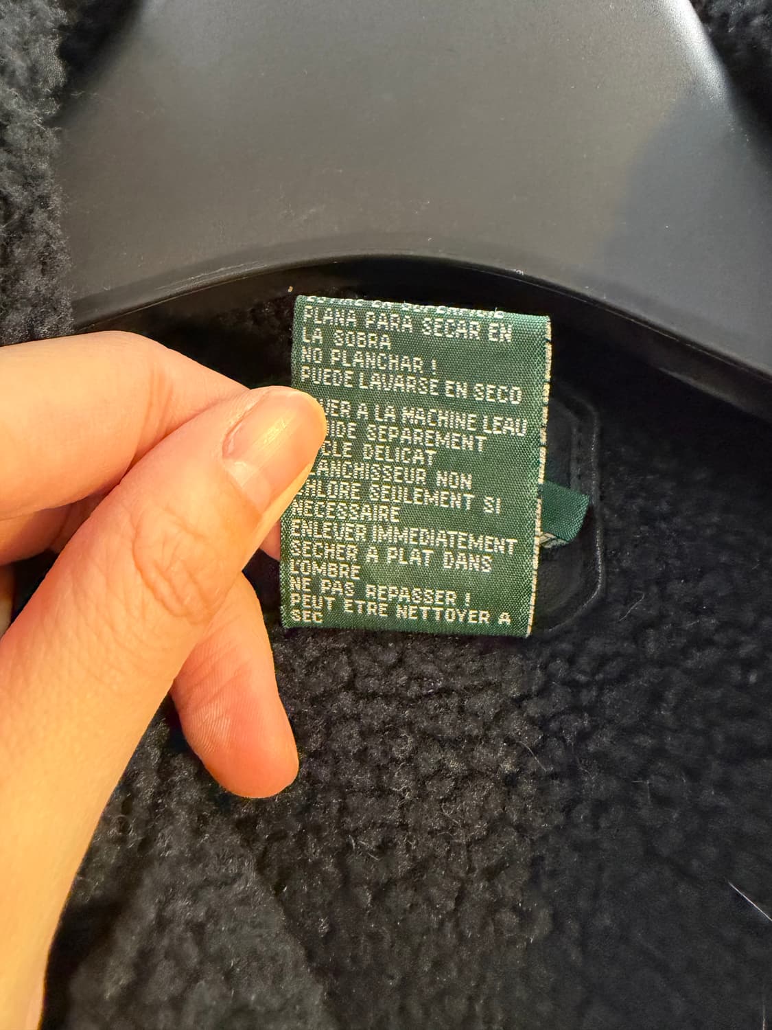 Lauren Shearling jacket L 상품이미지5